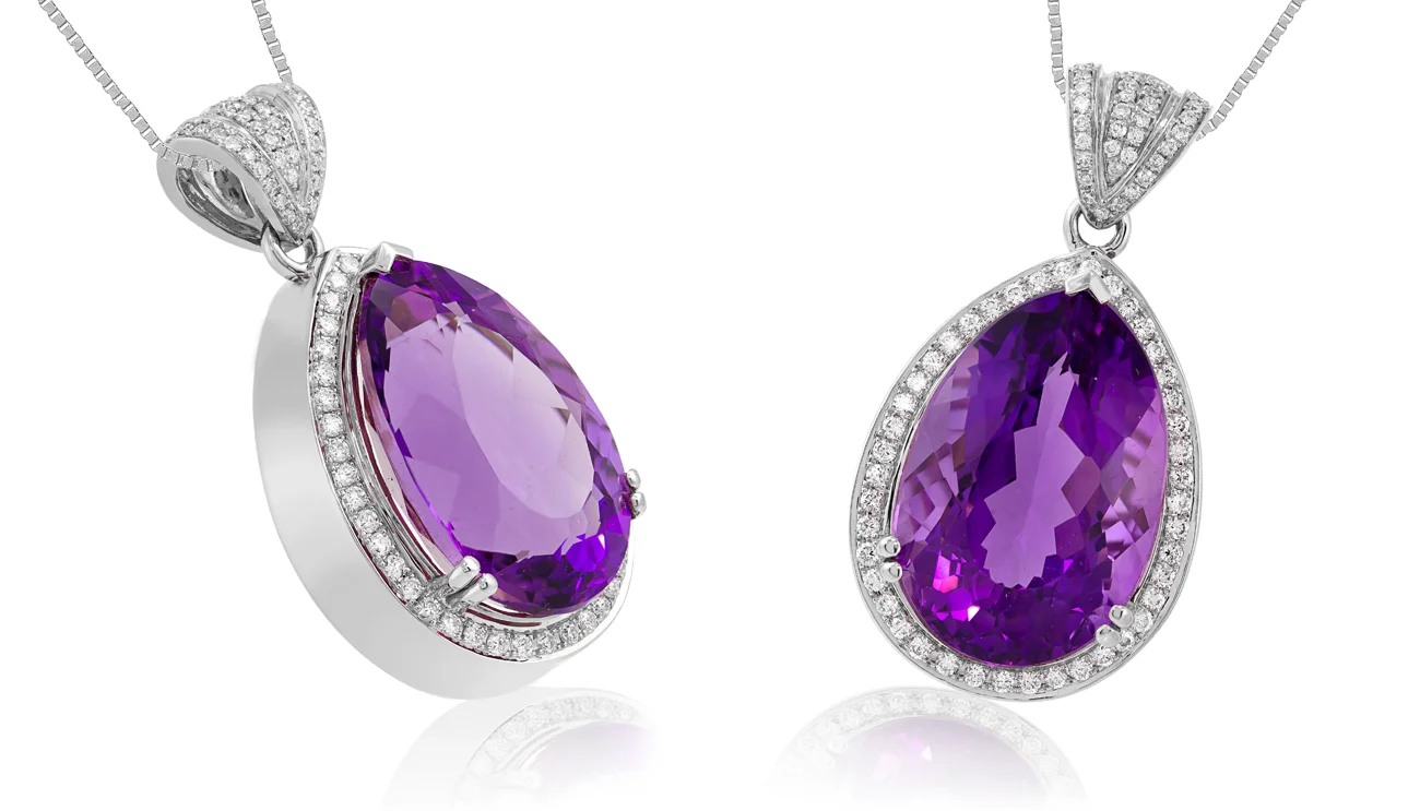 Purple Amethyst Necklace | Olertis | US