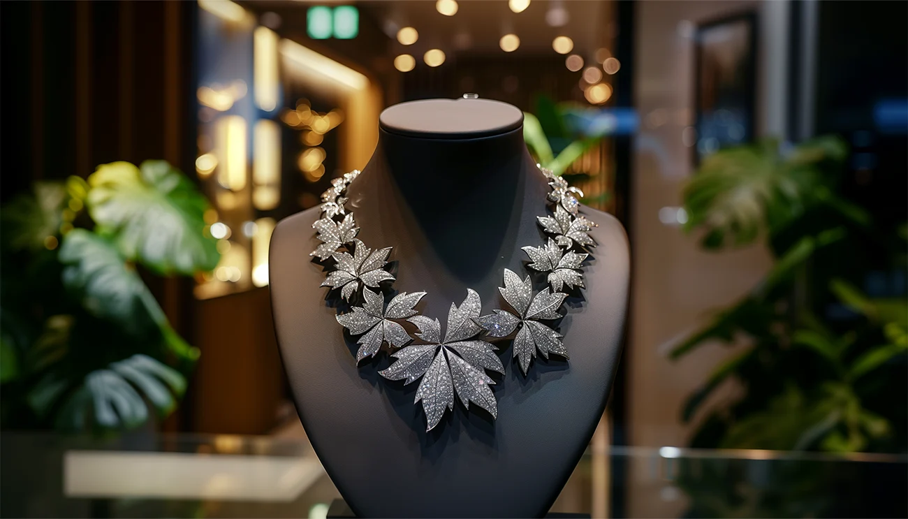 Natural diamond necklace | Olertis | US