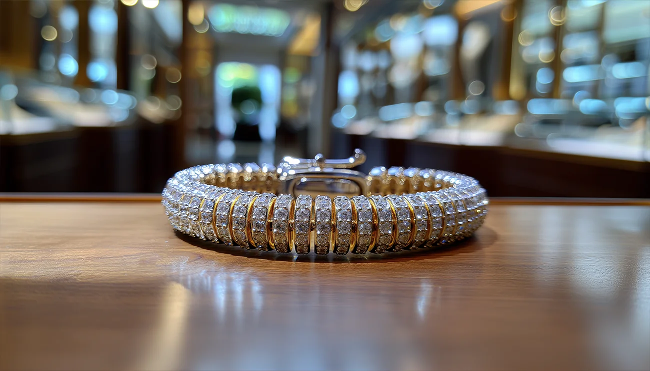 Iced-Out and Chunky Bracelet | Olertis | US