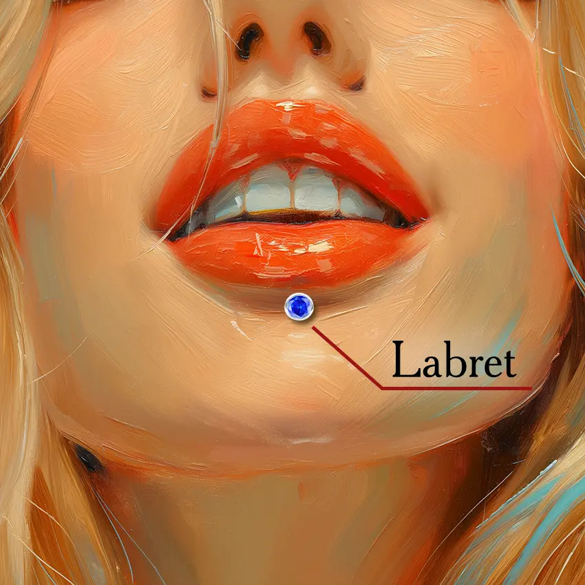 Labret piercing | Olertis | US