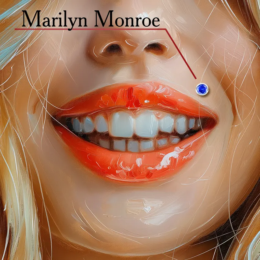 Marilyn Monroe piercing | Olertis | US