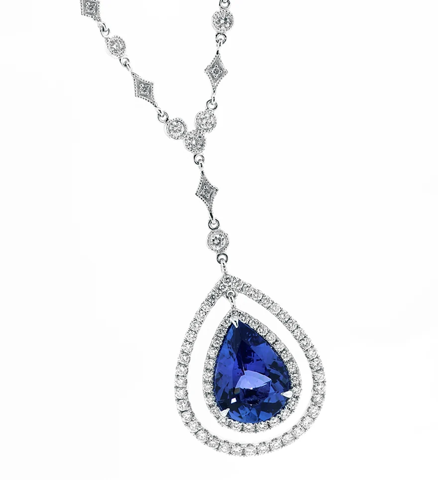Natural Sapphire Necklace | Olertis | US
