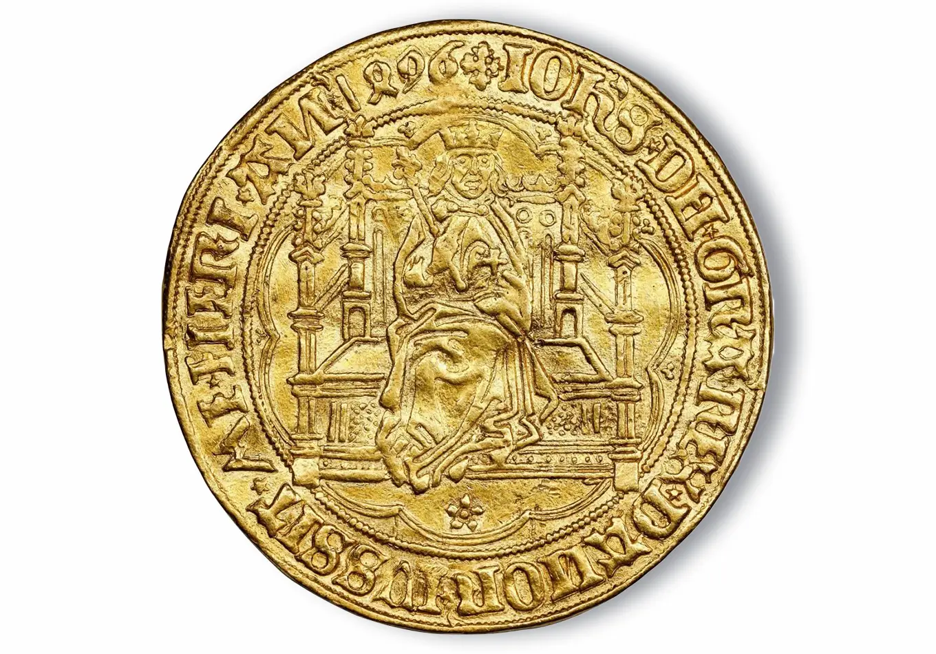 A 15th century gold coin featuring a Danish king Hans. An Exclusive Coin Collection from Denmark is up for Sale after Being Hidden for Decades. News