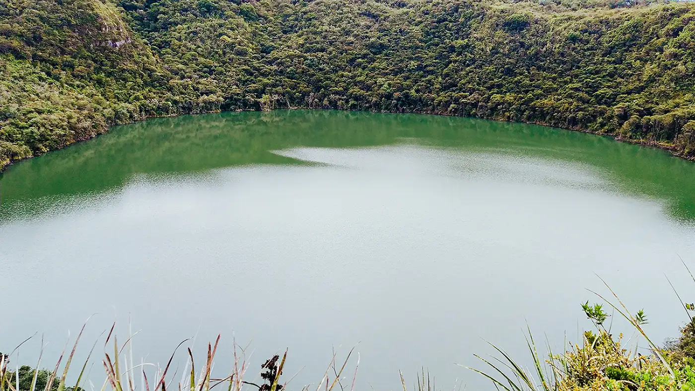 Lake-Guatavita. El Dorado, place of immense wealth. Have We Actually Found El Dorado and Where Is It on the Map? US