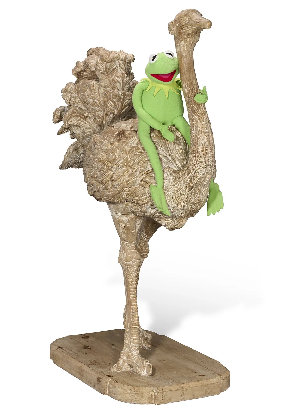 A Carved Ostrich Form Bar Gussy. Dressing Boldly, Living Boldly: Iris Apfel’s Treasures on Auction. US