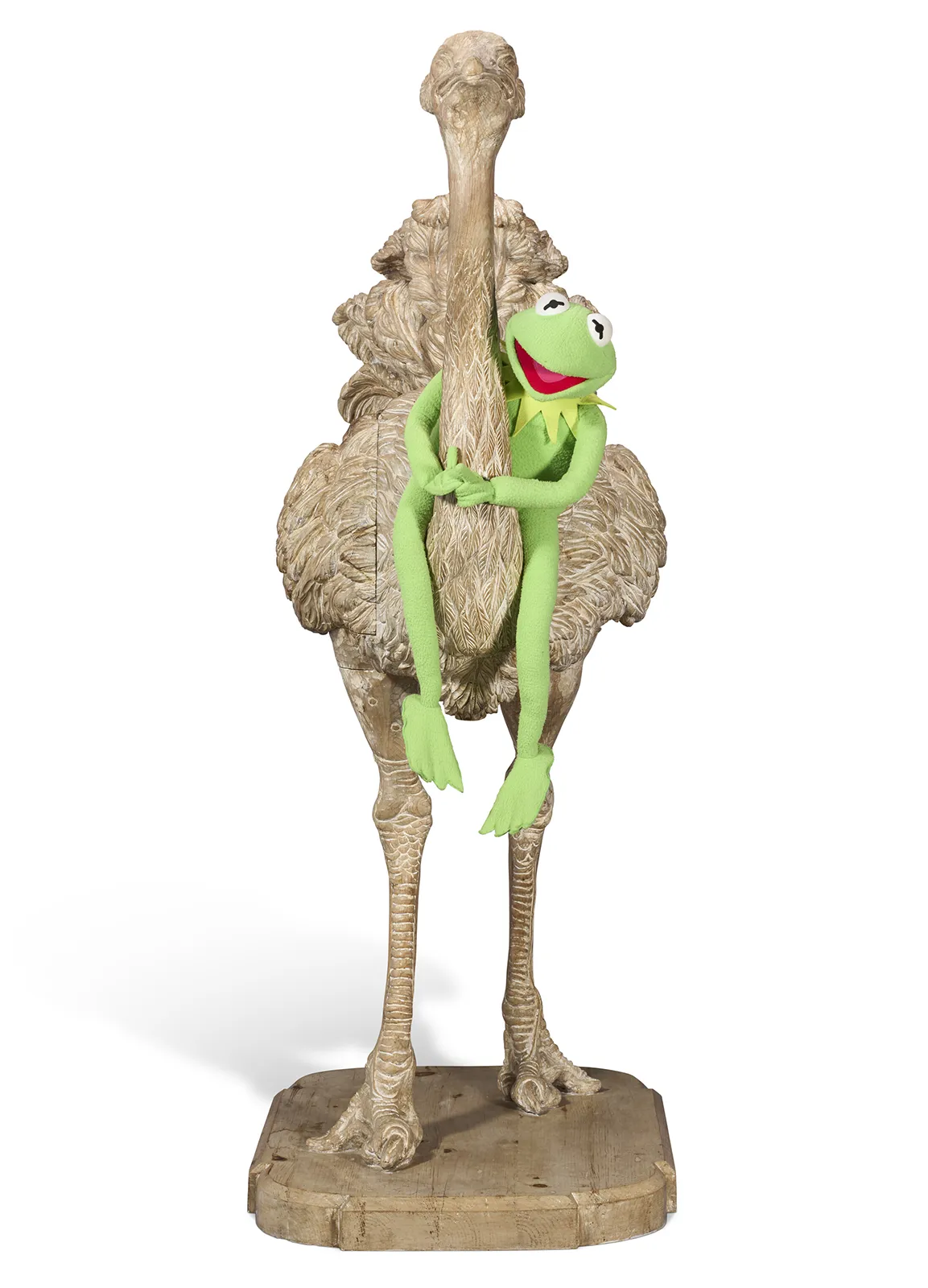 A Carved Ostrich Form Bar Gussy front view. Dressing Boldly, Living Boldly: Iris Apfel’s Treasures on Auction. US