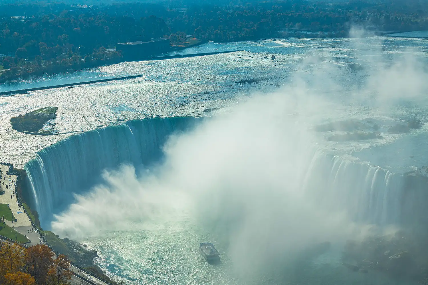 Niagara Falls in Canada. Where All the Gold Comes From: TOP Countries. US