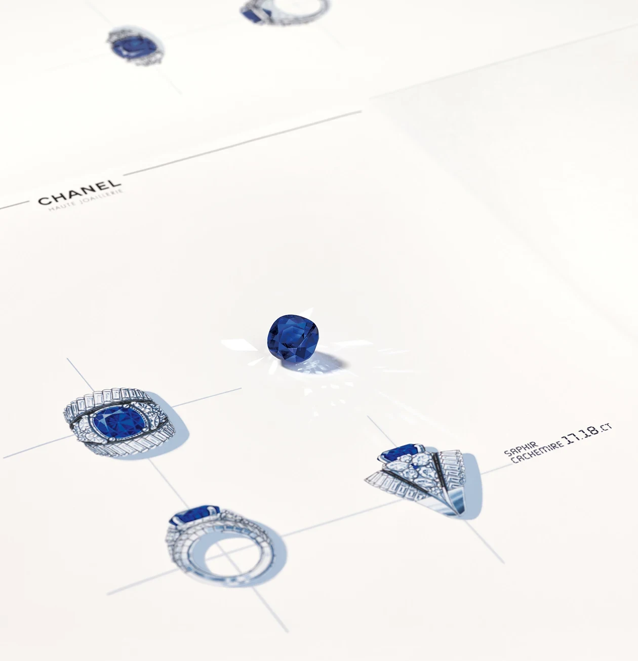 Ring sketch Haute Joaillerie Sport. Chanel’s Legacy of Luxury Recognized at 2025 GEM Awards. US