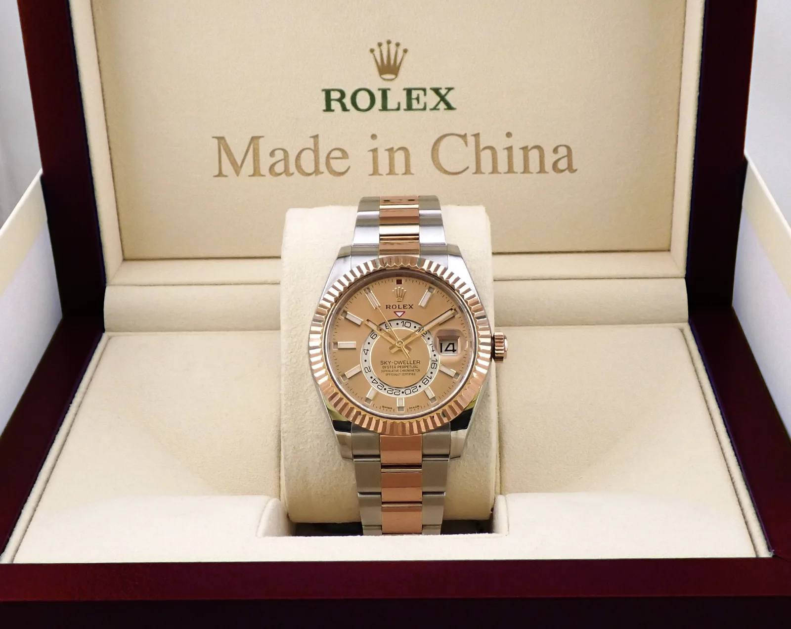 Fake Rolex watch from China. 27M Dollars in Fake Designer Jewelry Seized by U.S. Customs. News