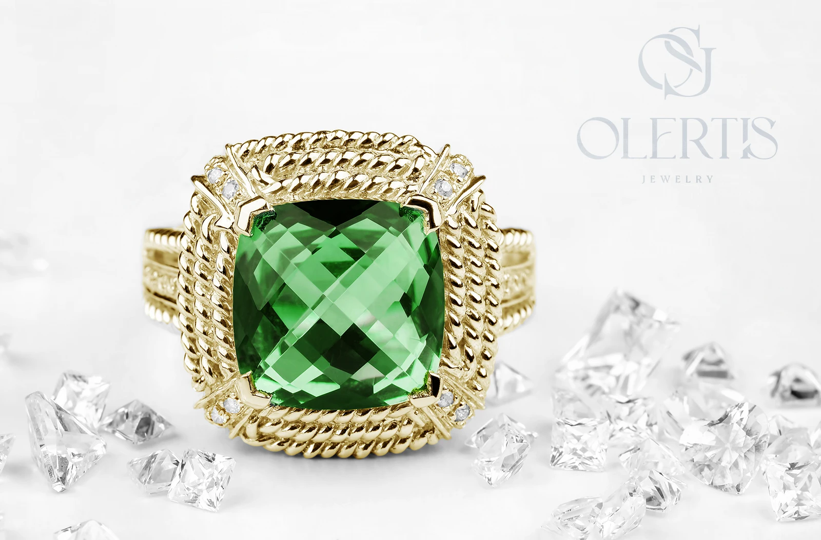 Gold filigree ring with diamonds and emerald. Italian Craftsmanship Takes Center Stage. Exciting Updates for the 2025 JA New York Spring Event. News