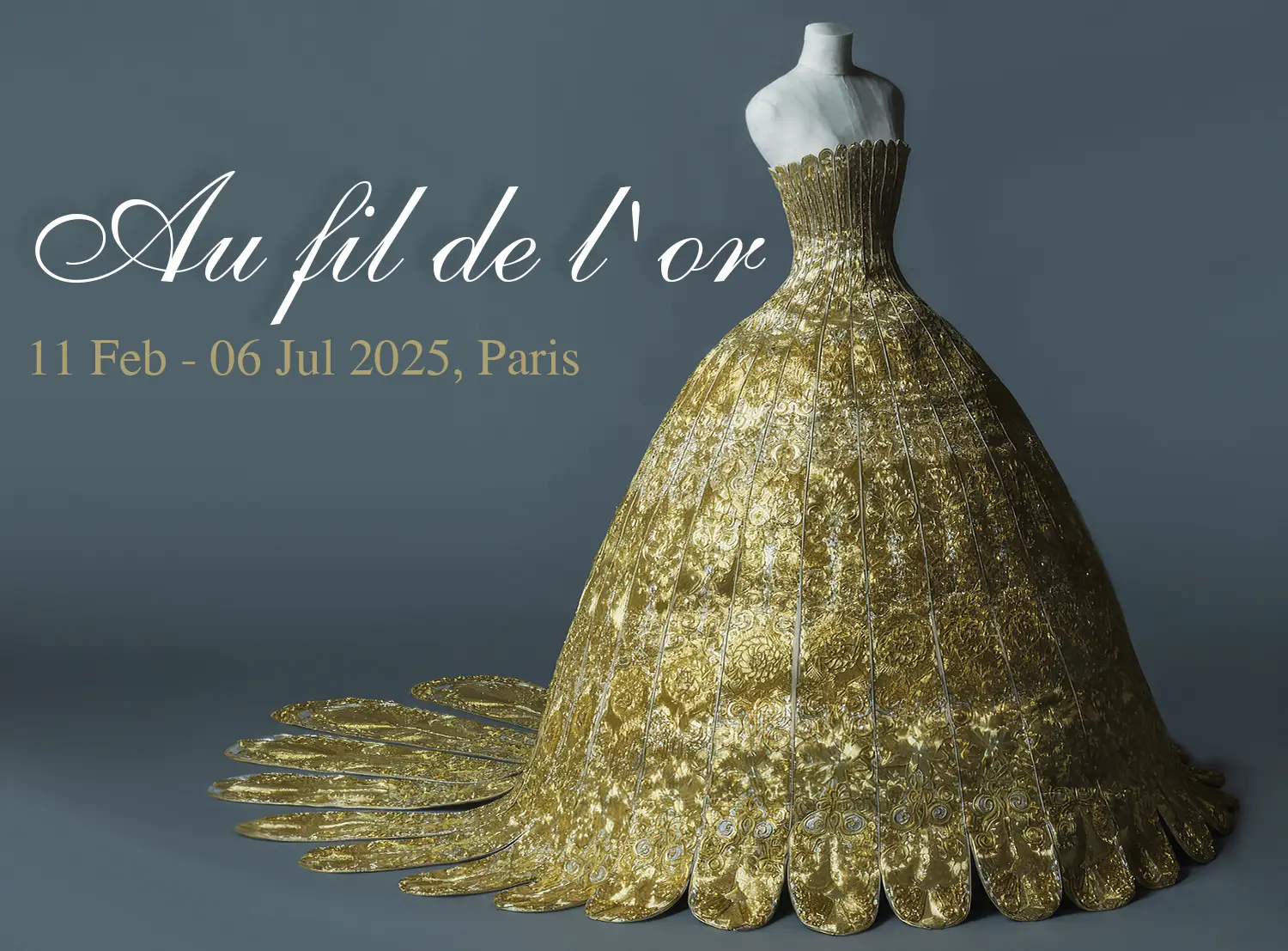 Guo Pei Samsara Collection. Silk wire, gold thread, silver spun. Woven in Gold: Paris Show Traces the History of Gilded Fashion. News