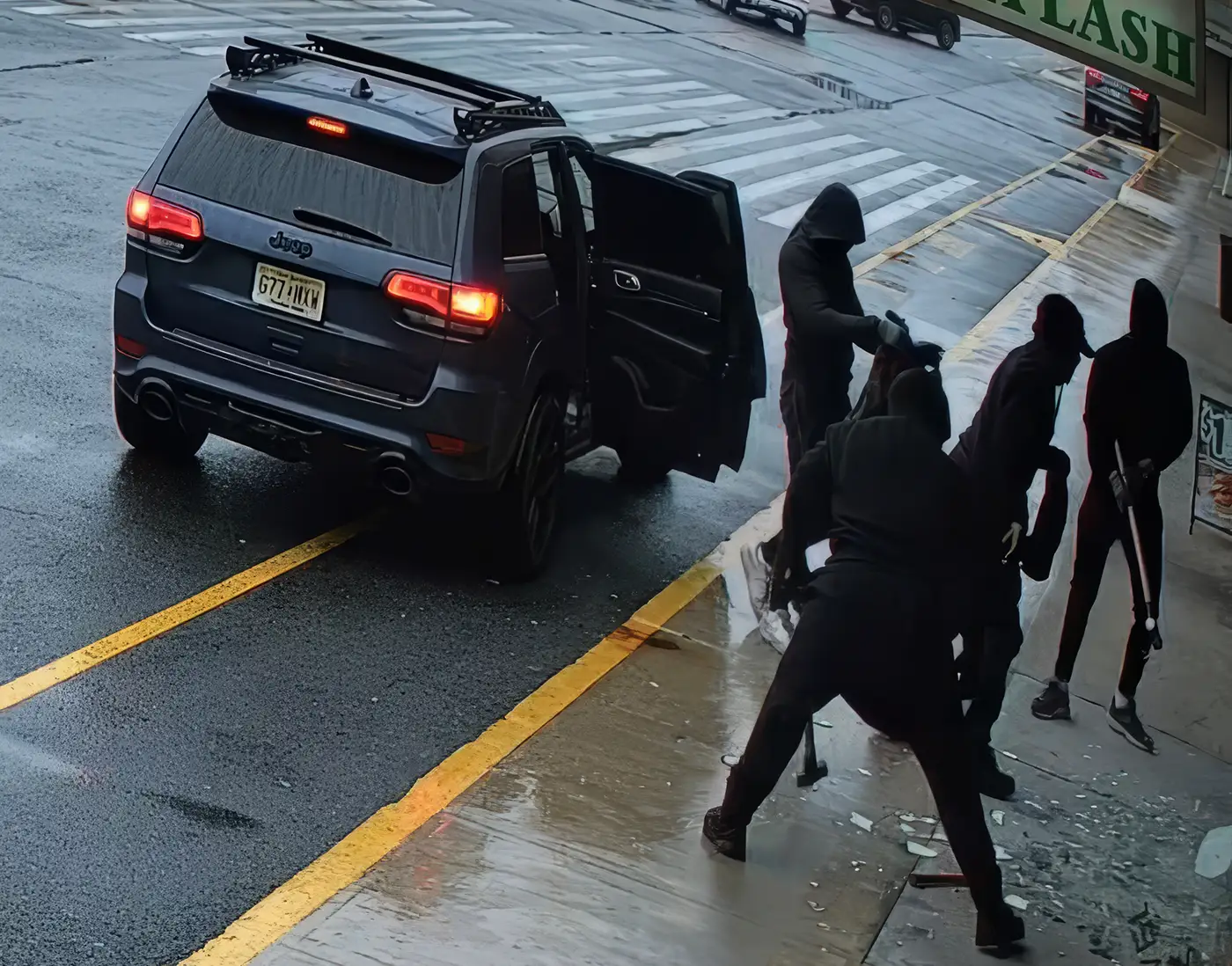 4 Robbers smash jewelry store window. Police Arrest Two Men in Connection With 1.7M Dollars Jewelry Theft. News