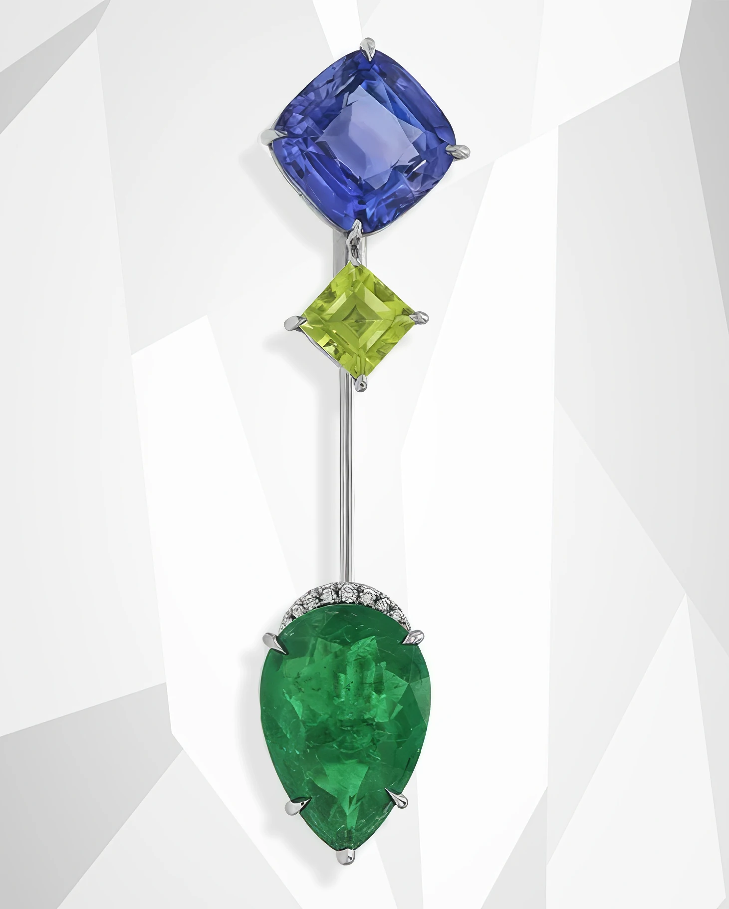 Fred Leighton and Kwiat emerald peridot sapphire custom brooch. The 6 Most Stunning Jewelry Moments from the 2025 Oscars—For Both Women & Men. News