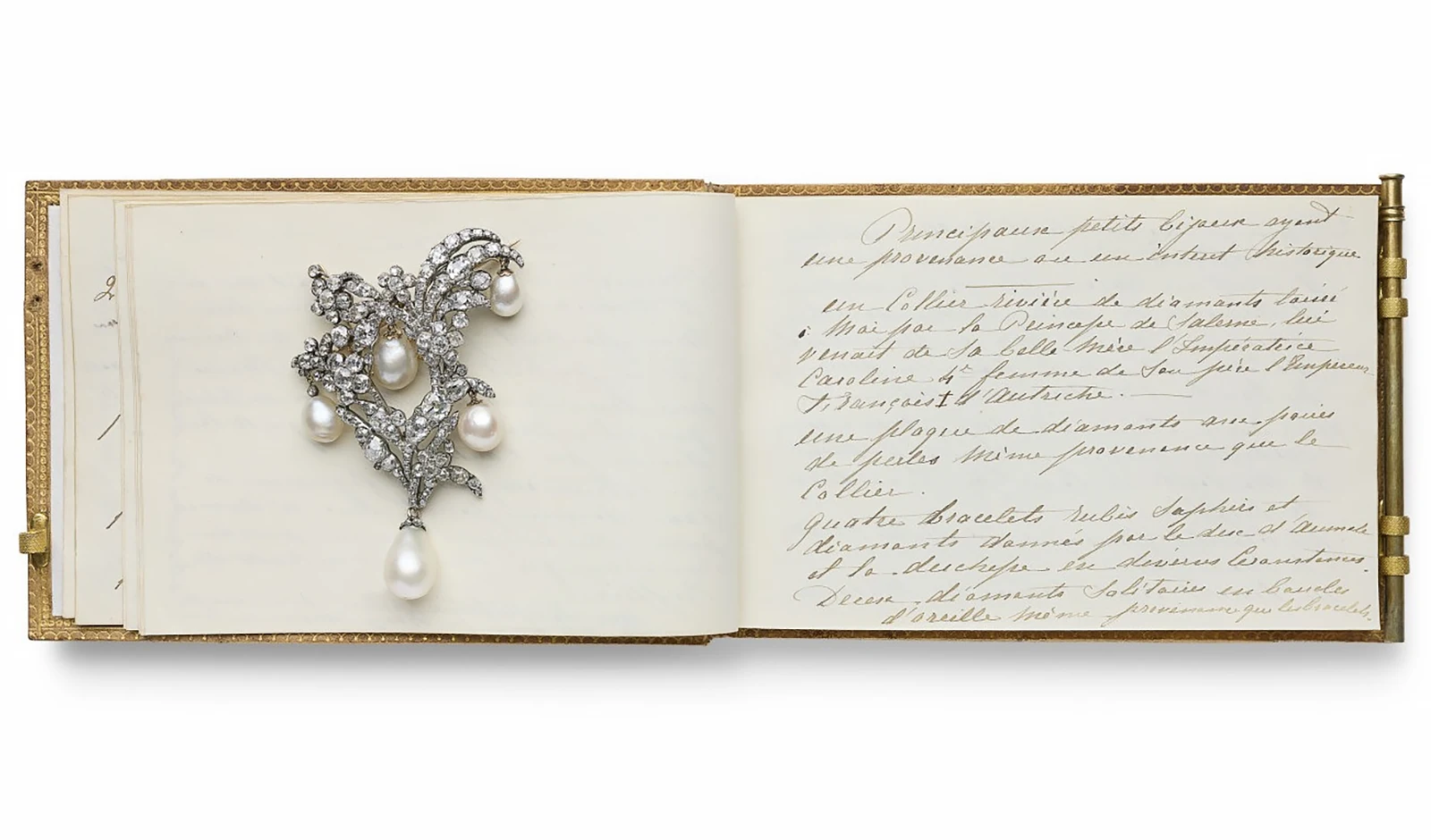 Masterpieces from Famous Design Houses Will Be Displayed at Christie’s Paris Online Auction. News | Olertis A 19th-century brooch which was owned by Empress Caroline Augusta from Austria. Masterpieces from Famous Design Houses Will Be Displayed at Christie’s Paris Online Auction. News