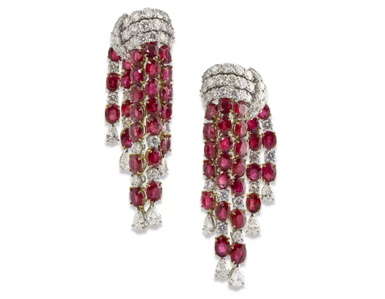 Masterpieces from Famous Design Houses Will Be Displayed at Christie’s Paris Online Auction. News | Olertis Boucheron earrings with rubies and diamonds masterpieces from famous design houses will be displayed at Christies Paris online auction. Masterpieces from Famous Design Houses Will Be Displayed at Christie’s Paris Online Auction. News