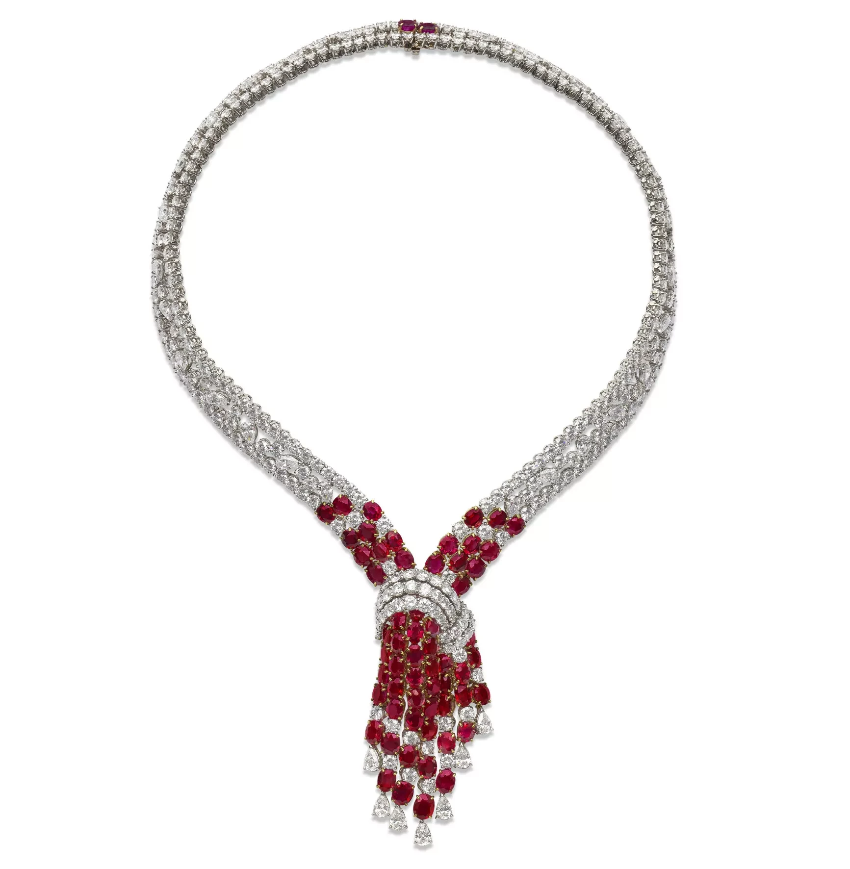 Masterpieces from Famous Design Houses Will Be Displayed at Christie’s Paris Online Auction. News | Olertis Boucheron neckpiece with rubies and diamonds masterpieces from famous design houses will be displayed at Christies Paris online auction. Masterpieces from Famous Design Houses Will Be Displayed at Christie’s Paris Online Auction. News