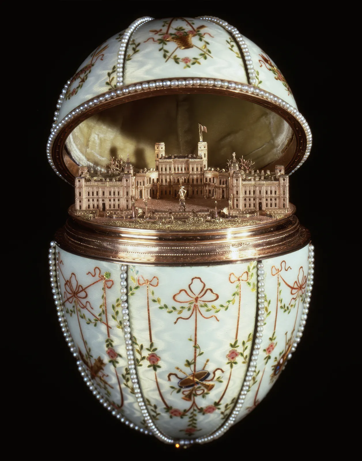 Do You Know the Ultimate Egg Master Carl Faberge? Let’s See What Made Him a Famous Royal Jeweler. News | Olertis Inside the Gatchina Palace Egg lies a miniature of Catherine the Great’s Gatchina Palace. Do You Know the Ultimate Egg Master Carl Faberge? Let’s See What Made Him a Famous Royal Jeweler. News