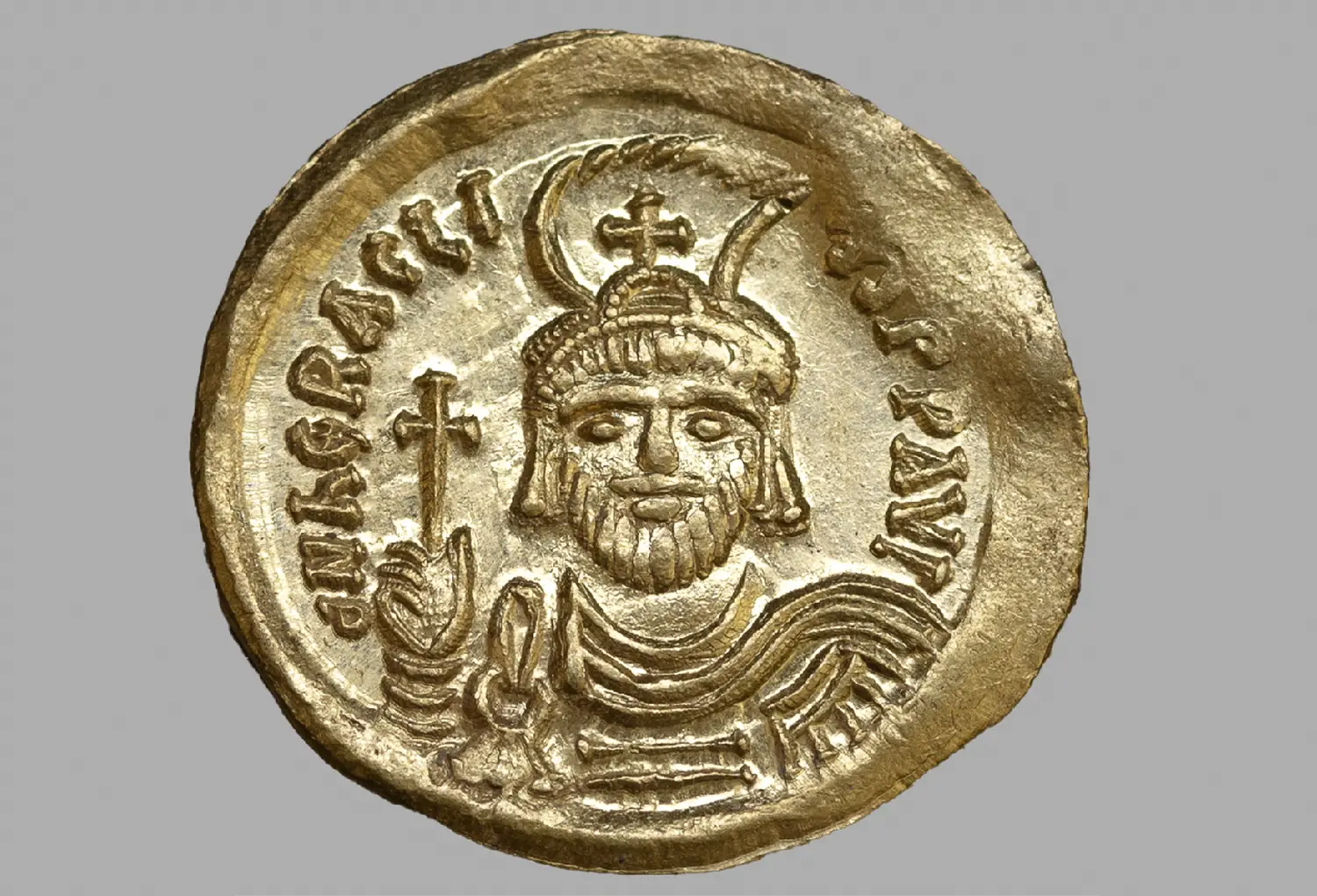 A 1,400-Year-Old Gold Hoard with 97 Byzantine Coins Was Found in Israel. News | Olertis One of the gold coins found in the archaeological excavation area at the site of the ancient city of Hippos. A 1,400-Year-Old Gold Hoard with 97 Byzantine Coins Was Found in Israel. News